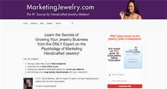Desktop Screenshot of marketingjewelry.com